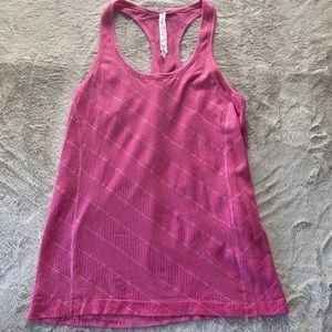 Lululemon Pink Workout Tank